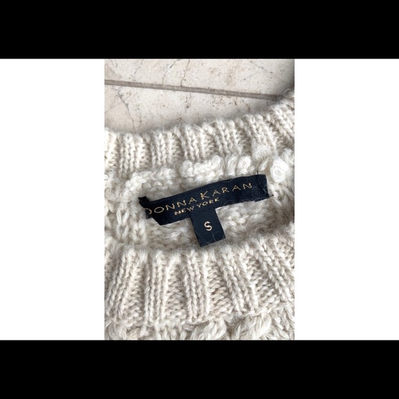 Donna Karan Superfine Alpaca Sweater - Picture 4 of 11